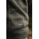 KORDA - Sveter Mindset Fisherman Knitted Sweater Dark Olive veľ. S