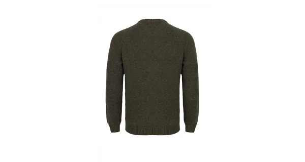 KORDA - Sveter Mindset Fisherman Knitted Sweater Dark Olive veľ. S