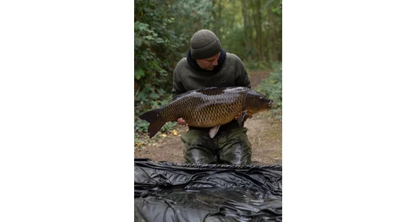 KORDA - Sveter Mindset Fisherman Knitted Sweater Dark Olive veľ. XL