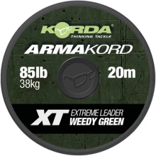 KORDA - Ťažká šnúrka Arma Kord XT 85 lb 38 kg 20 m Weedy Green