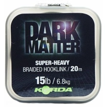 KORDA - Ťažká šnúrka Dark Matter Braid 15 lb 20 m