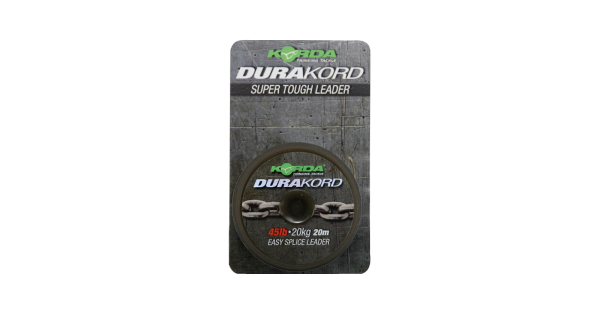KORDA - Ťažká šnúrka DuraKord Braid 45 lb 20 kg 20 m
