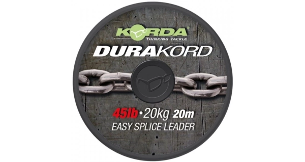 KORDA - Ťažká šnúrka DuraKord Braid 45 lb 20 kg 20 m