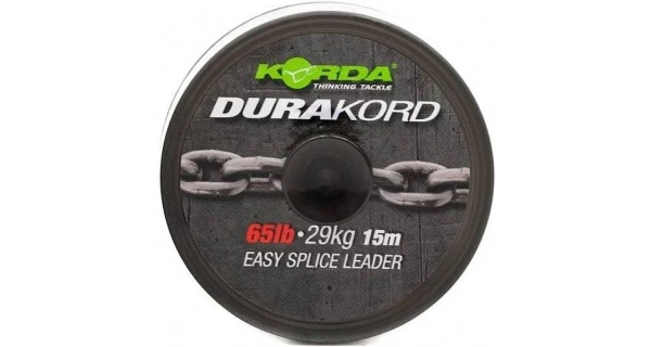 KORDA - Ťažká šnúrka DuraKord Braid 65 lb 29 kg 15 m