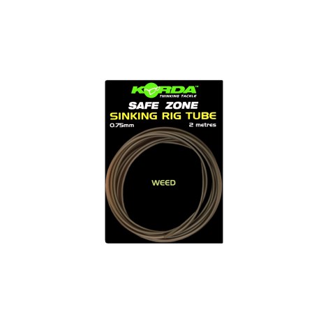 KORDA - Ťažké, potápavé hadičky Sinking Rig Tube Weed 0,75 mm 2 m