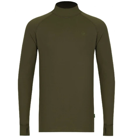 KORDA - Termobielizeň Mock Neck Thermal LS Shirt Dark Olive veľ. 2XL