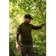 KORDA - Termobielizeň Mock Neck Thermal LS Shirt Dark Olive veľ. 3XL