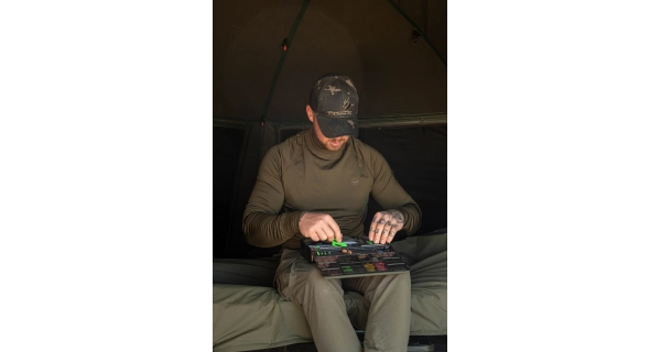 KORDA - Termobielizeň Mock Neck Thermal LS Shirt Dark Olive veľ. L