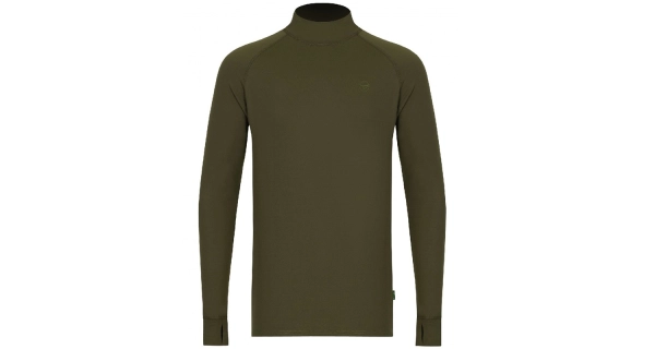 KORDA - Termobielizeň Mock Neck Thermal LS Shirt Dark Olive veľ. M