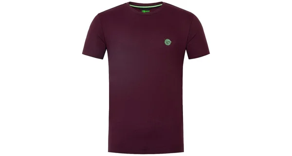 KORDA - Tričko Birdsnest Tee Burgundy veľ. 2XL