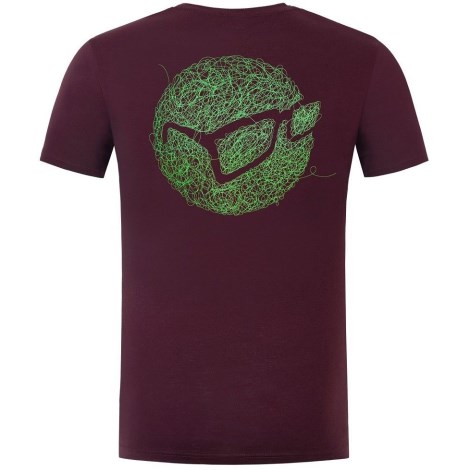 KORDA - Tričko Birdsnest Tee Burgundy veľ. 2XL