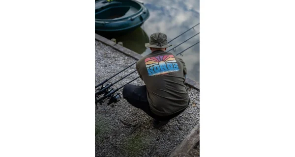 KORDA - Tričko Dawn Vibes Tee Dark Olive veľ. L