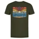 KORDA - Tričko Dawn Vibes Tee Dark Olive veľ. L