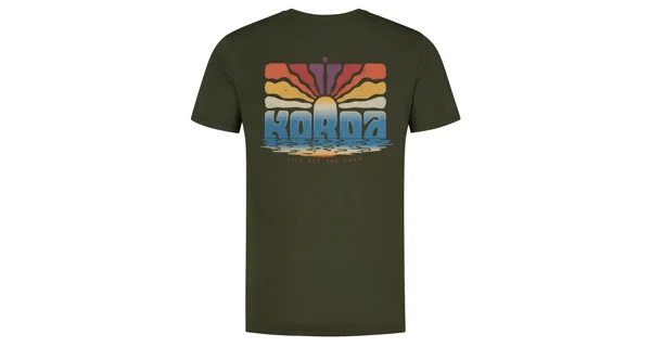 KORDA - Tričko Dawn Vibes Tee Dark Olive veľ. L