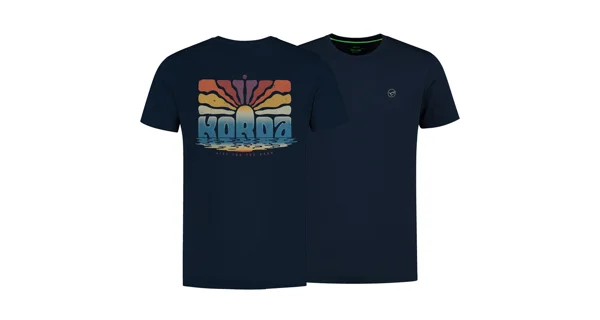 KORDA - Tričko Dawn Vibes Tee Navy veľ. 4XL
