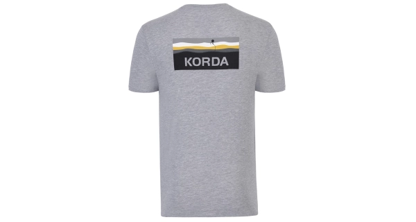 KORDA - Tričko Lakebed Tee Grey veľ. 4XL