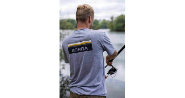 KORDA - Tričko Lakebed Tee Grey veľ. 4XL