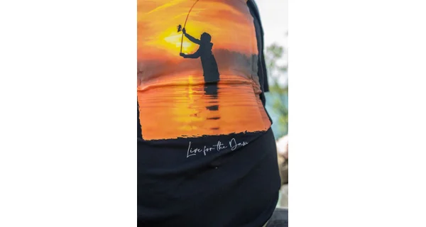 KORDA - Tričko Sunrise Tee Black veľ. 3XL