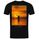 KORDA - Tričko Sunrise Tee Black veľ. 4XL