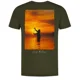 KORDA - Tričko Sunrise Tee Dark Olive veľ. L
