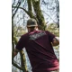 KORDA - Tričko TK Digi Kamo Tee Burgundy veľ. M