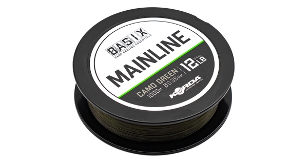 KORDA - Vlasec Basix Main Line 12lb / 0,35mm 1000m