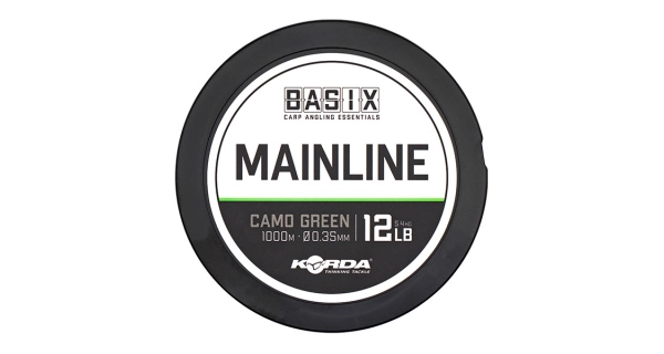 KORDA - Vlasec Basix Main Line 12lb / 0,35mm 1000m
