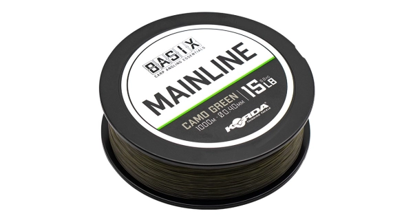 KORDA - Vlasec Basix Main Line 15 lb / 0,40 mm 1000 m