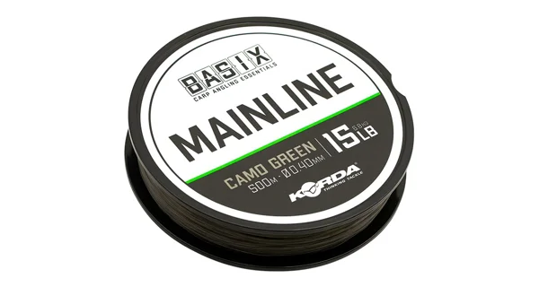 KORDA - Vlasec Basix Main Line 15 lb / 0,40 mm 500 m