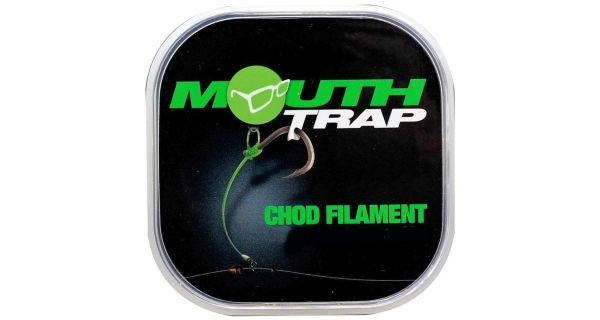 KORDA - Vlasec na tuhé montáže Mouth Trap 20 m 20 lb 0,47 mm