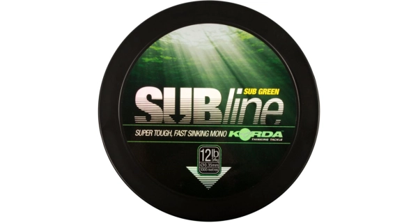 KORDA - Vlasec Subline Ultra Tough Green 0,35 mm 5,4 kg 1000 m