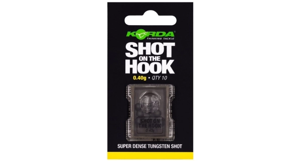 KORDA - Závažie Shot On The Hook 0,4 g 10 ks