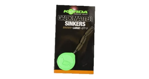 KORDA - Závažie Sinkers Tungsten Gravel Brown Large 9 ks
