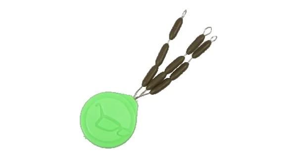 KORDA - Závažie Sinkers Tungsten Gravel Brown Large 9 ks