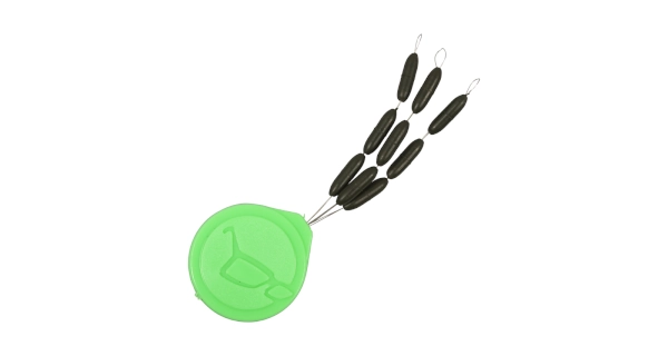 KORDA - Závažie Sinkers Tungsten Large Green 9 ks