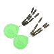 KORDA - Závažie Sinkers Tungsten Large Green 9 ks
