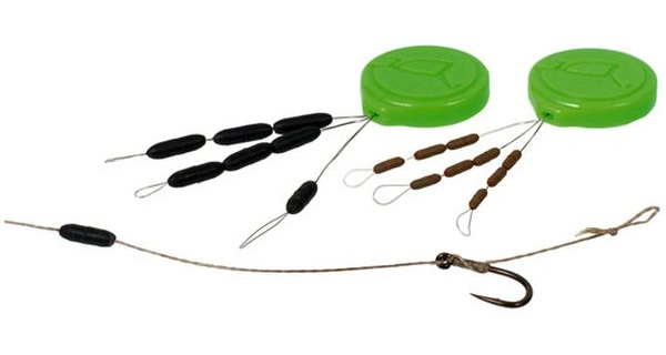 KORDA - Závažie Sinkers Tungsten Medium Gravel Brown 9 ks hnedá