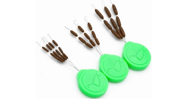 KORDA - Závažie Sinkers Tungsten Medium Gravel Brown 9 ks hnedá