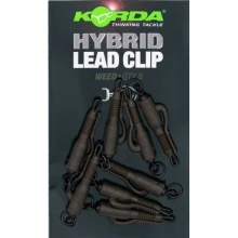 KORDA - Záves na olovo Hybrid Lead Clip Weed 5ks