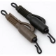 KORDA - Záves na olovo QC Hybrid Lead Clip Weed/Silt 8 ks