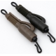 KORDA - Závesky na olovo qc hybrid lead clip gravel / clay 8 ks