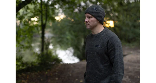 KORDA - Zimná čiapka Mindset Fisherman Beanie Dark Olive