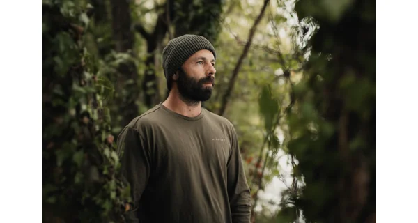 KORDA - Zimná čiapka Mindset Fisherman Beanie Dark Olive