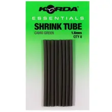 KORDA - Zmršťovacia hadička Essentials Shrink Tube 1,6 mm 8 ks