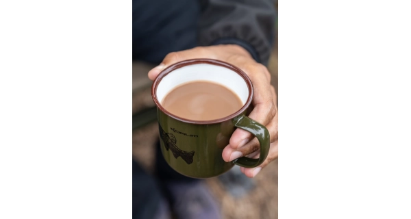 KORUM - Hrnček Classic Enamel Mug Tench 330 ml Lín