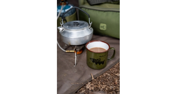 KORUM - Hrnček Classic Enamel Mug Tench 330 ml Lín