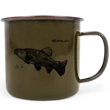 KORUM - Hrnček Classic Enamel Mug Tench 330 ml Lín