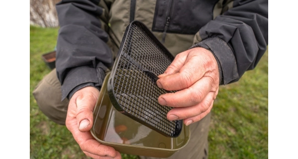 KORUM - Miska so sitom Maggot Tub and Riddle 1,2 l