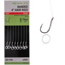 KORUM - Nadväzec Banded Hair Rigs Barbed 4" veľ. 8 8 ks KORUM - Nadväzec Banded Hair Rigs Barbed 4" veľ. 8 8 ks
