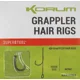 KORUM - Nadväzec Grappler Hair Rigs Barbless veľ. 8 0,30 mm 14 lb 10 cm 8 ks